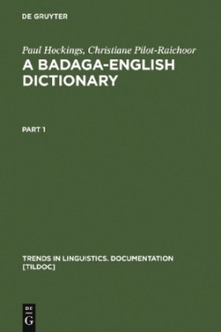 Badaga-English Dictionary