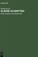 Kleine Schriften