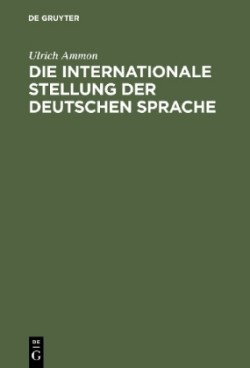 internationale Stellung der deutschen Sprache