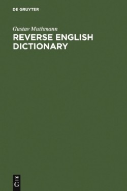 Reverse English Dictionary Based on Phonological and Morphological Principles