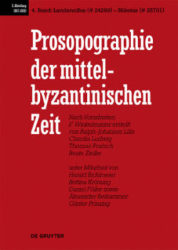 Prosopographie der mittelbyzantinischen Zeit, Band 4, Landenolfus (# 24269) - Niketas (# 25701)