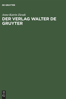 Der Verlag Walter de Gruyter