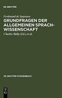 Grundfragen Der Allgemeinen Sprachwissenschaft