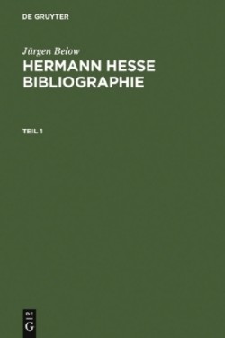 Hermann Hesse Bibliographie, 7 Teile