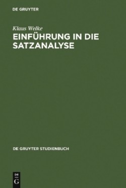 Einführung in Satzgliedanalyse