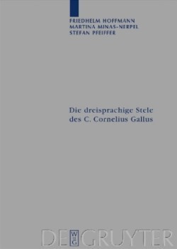 Dreisprachige Stele des C.cornelius Gallus