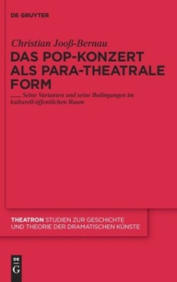 Pop-Konzert als para-theatrale Form