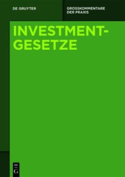 Investmentgesetze, Bd. Band 1-3, [Set Investmentgesetze, Band 1-3], 3 Teile