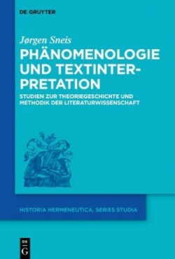 Phänomenologie und Textinterpretation