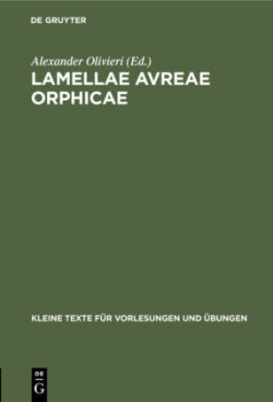 Lamellae Avreae Orphicae