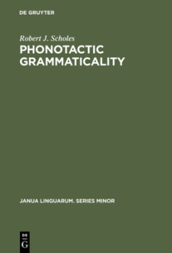 Phonotactic grammaticality