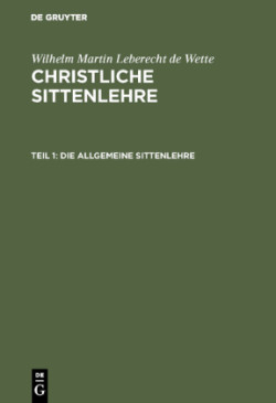 allgemeine Sittenlehre