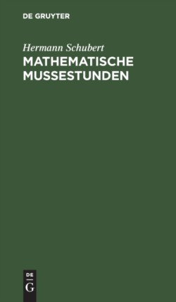 Mathematische Mussestunden