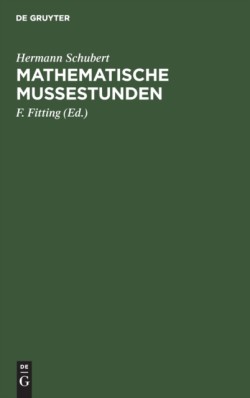 Mathematische Mu�estunden