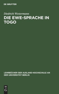 Die Ewe-Sprache in Togo Eine Praktische Einfuhrung