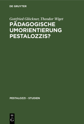 Pädagogische Umorientierung Pestalozzis?