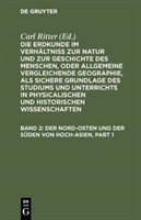 Der Nord-Osten und der Süden von Hoch-Asien
