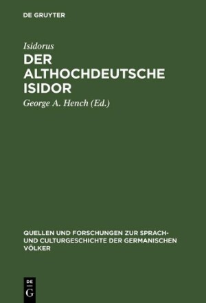 althochdeutsche Isidor
