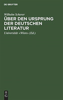 �ber den Ursprung der deutschen Literatur