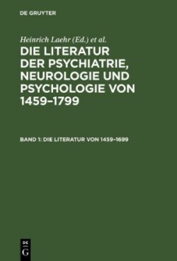 Die Literatur von 1459–1699