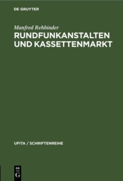 Rundfunkanstalten Und Kassettenmarkt