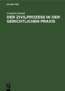 Der Zivilproze� in Der Gerichtlichen PRAXIS