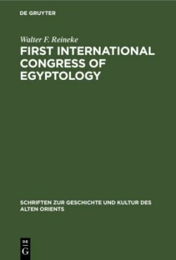 First International Congress of Egyptology