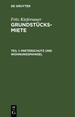 Mieterschutz Und Wohnungsmangel