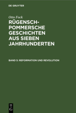 Reformation Und Revolution