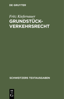 Grundstückverkehrsrecht