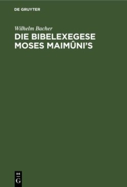 Bibelexegese Moses Maimûni's