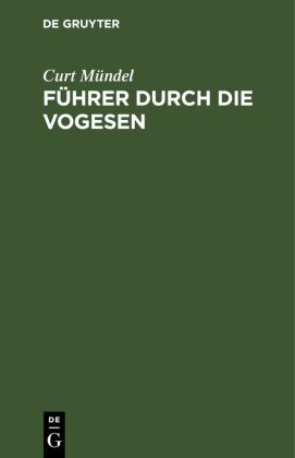 Führer Durch Die Vogesen