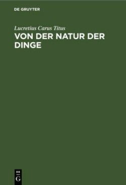 Von Der Natur Der Dinge