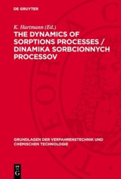 dynamics of sorptions processes / Dinamika sorbcionnych processov