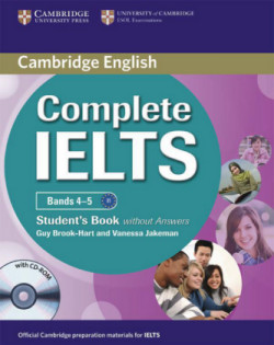Complete IELTS, Bands 4-5, Student's Book without Answers, with CD-ROM