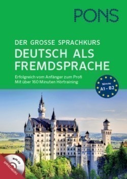 PONS Der große Sprachkurs Deutsch als Fremdsprache, m. MP3-CD