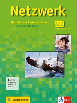 Netzwerk A2 Teil 1 Kursbuch und Arbeitsbuch mit Audio CDs /2/ und DVD