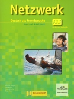 Netzwerk A2 Teil 2 Kursbuch und Arbeitsbuch mit Audio CDs /2/ und DVD