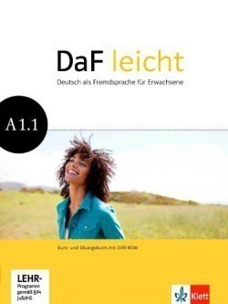 DaF leicht A1.1 Kurs- und Übungsbuch mit DVD-ROM