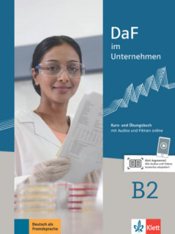 DaF im Unternehmen B2: Kurs- und Übungsbuch + audios und Filmen online