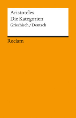 Die Kategorien. Griechisch/Deutsch