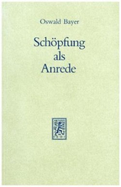 Schöpfung als Anrede