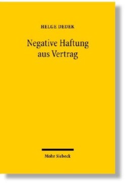 Negative Haftung aus Vertrag