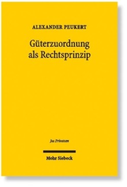 Güterzuordnung als Rechtsprinzip