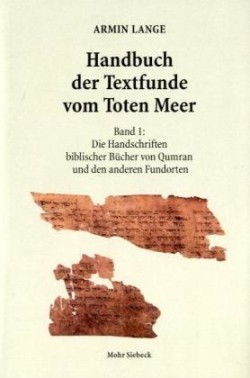 Handbuch der Textfunde vom Toten Meer