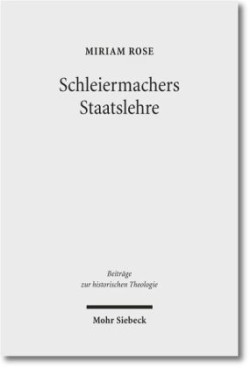 Schleiermachers Staatslehre