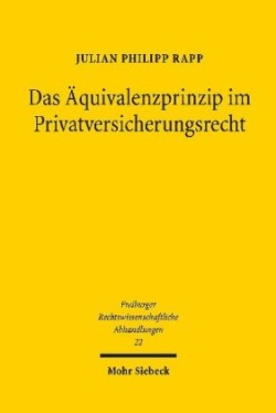 Das Äquivalenzprinzip im Privatversicherungsrecht