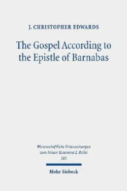 Gospel According to the Epistle of Barnabas