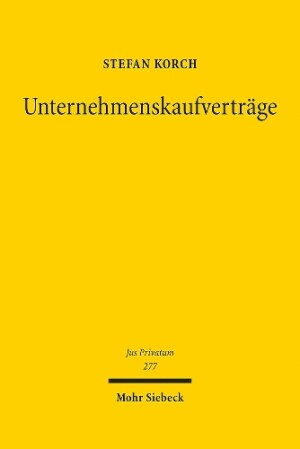 Unternehmenskaufverträge