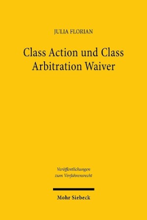 Class Action und Class Arbitration Waiver